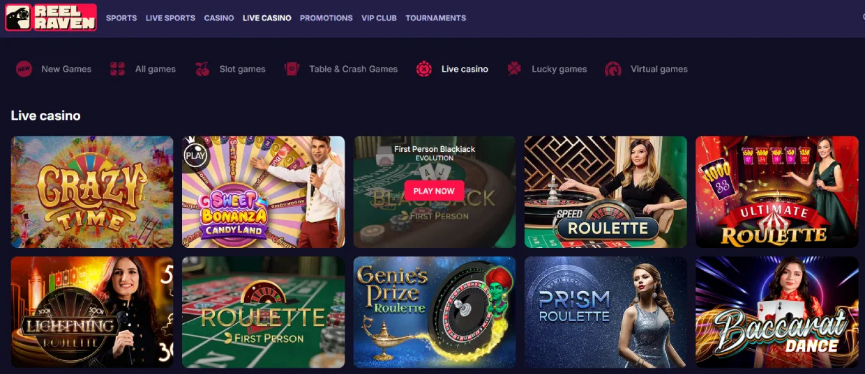 Experience top tier live casino games on this non gamstop casino site
